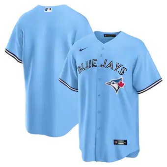 mens nike powder blue toronto blue jays alternate replica t